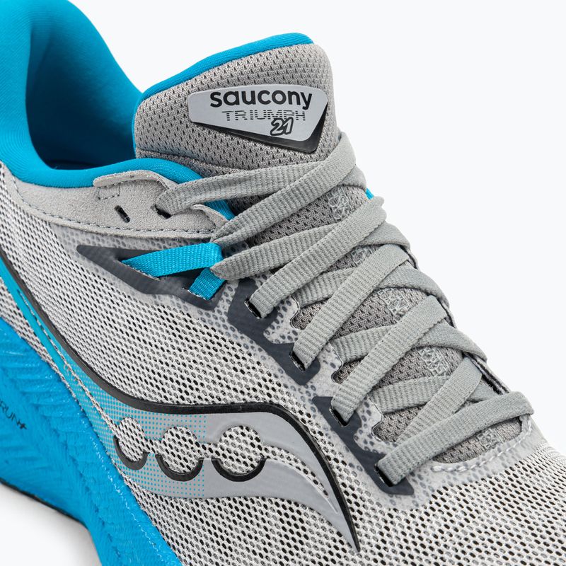 Vyriški bėgimo bateliai Saucony Triumph 21 echo silver 9