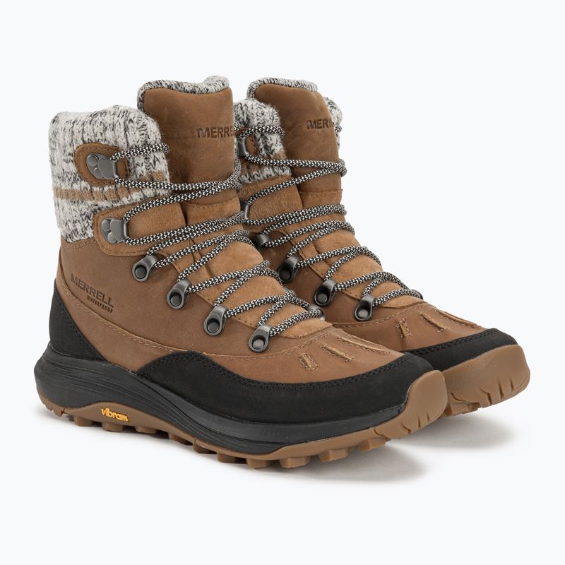 Moteriški žygio batai Merrell Siren 4 Thermo Mid Zip WP tabakas 4