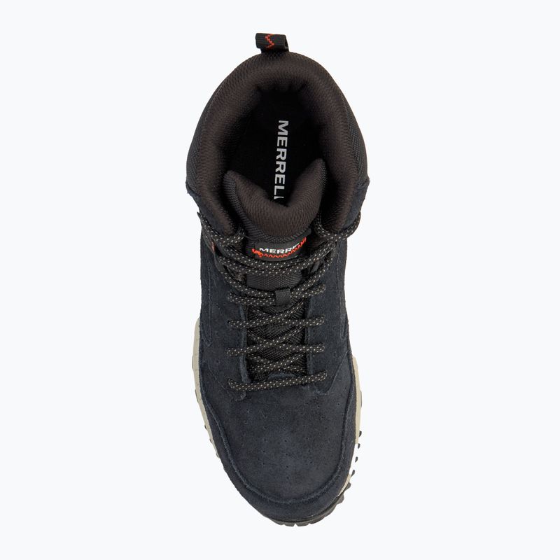 Vyriški turistiniai batai Merrell Wildwood Mid Ltr Wp black 5