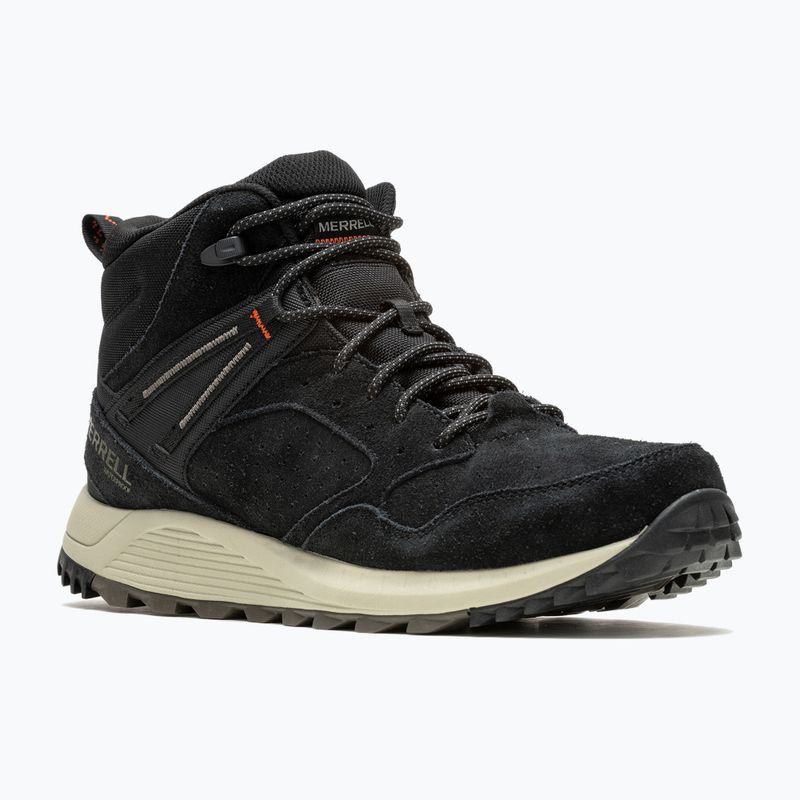 Vyriški turistiniai batai Merrell Wildwood Mid Ltr Wp black 8