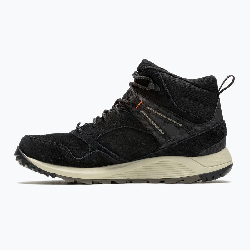 Vyriški turistiniai batai Merrell Wildwood Mid Ltr Wp black 10