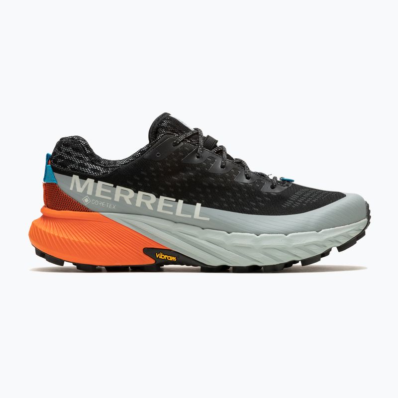 Vyriški bėgimo batai Merrell Agility Peak 5 Gtx black / tangerine 9