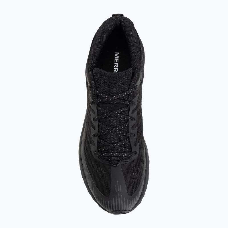 Moteriški bėgimo batai Merrell Agility Peak 5 black/black 5