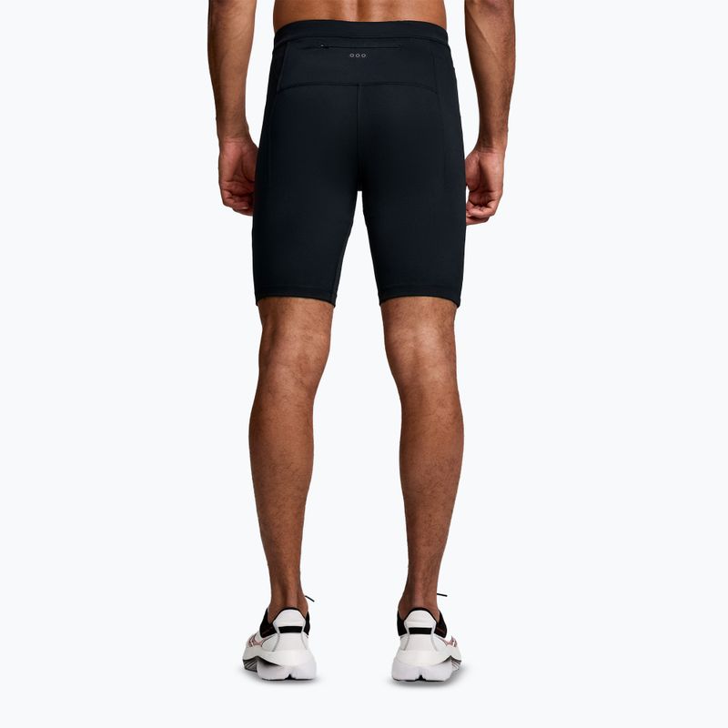 Vyriški bėgimo šortai Saucony Fortify Lined Half black 2