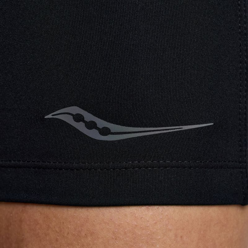Moteriški bėgimo šortai Saucony Fortify 6" black 5