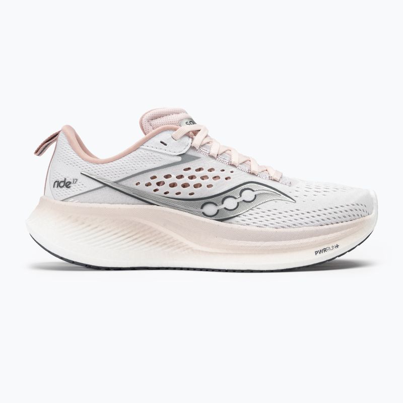 Moteriški bėgimo batai Saucony Ride 17 white/lotus 2