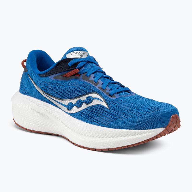 Vyriški bėgimo bateliai Saucony Triumph 21 cobalt/silver