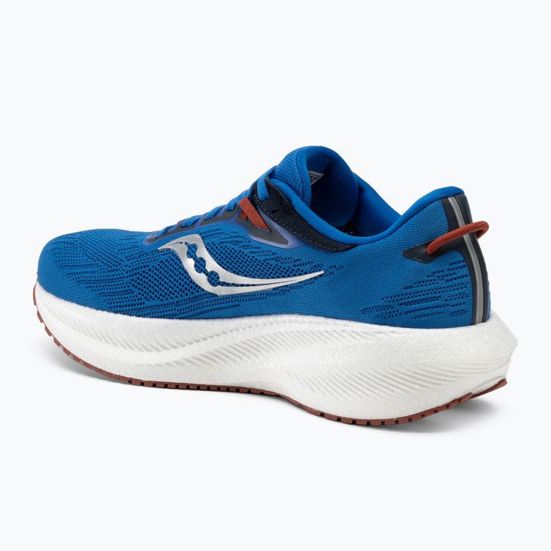 Vyriški bėgimo bateliai Saucony Triumph 21 cobalt/silver 3