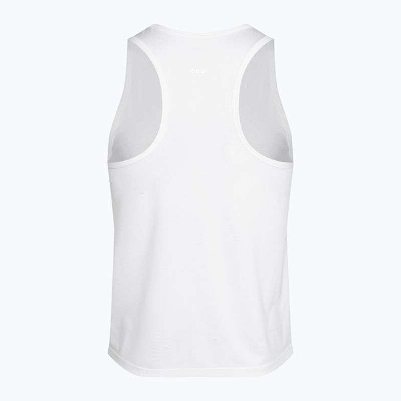 Vyriškas bėgimo tank topas Saucony Stopwatch Singlet white 2