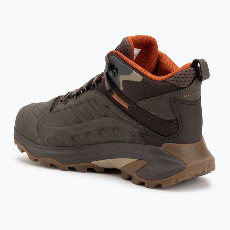 Vyriški turistiniai batai Merrell Moab Speed 2 Ltr Mid Wp olive 3