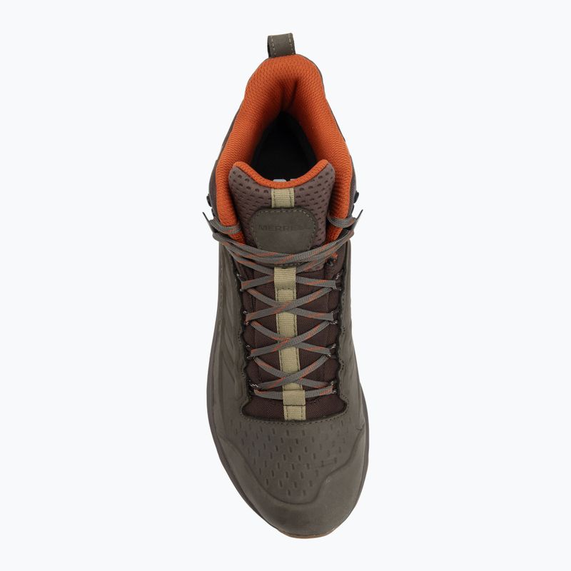 Vyriški turistiniai batai Merrell Moab Speed 2 Ltr Mid Wp olive 5