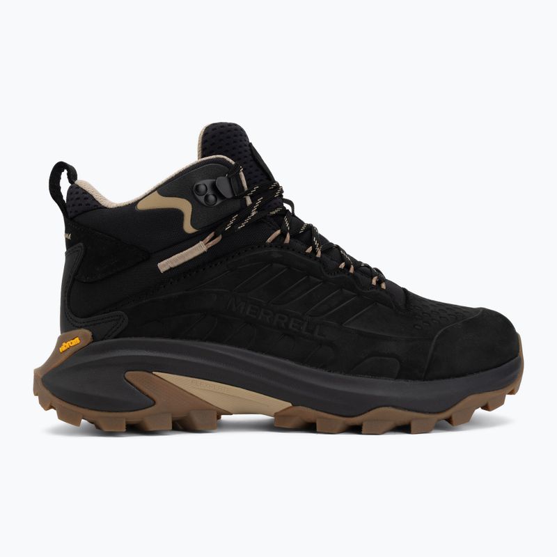 Moteriški turistiniai batai Merrell Maob Speed 2 Leather Mid Black 2