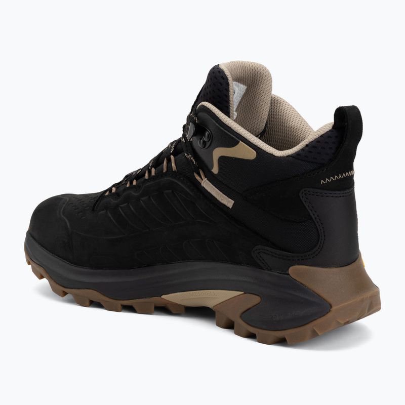 Moteriški turistiniai batai Merrell Maob Speed 2 Leather Mid Black 3