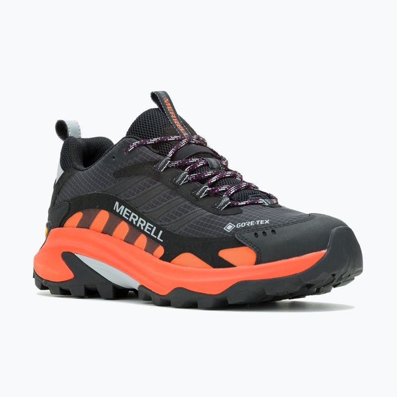 Vyriški turistiniai batai Merrell Moab Speed 2 Gtx black/orange 8