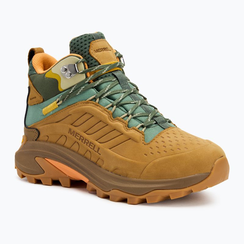 Moteriški turistiniai batai Merrell Moab Speed 2 Ltr Mid Wp tan