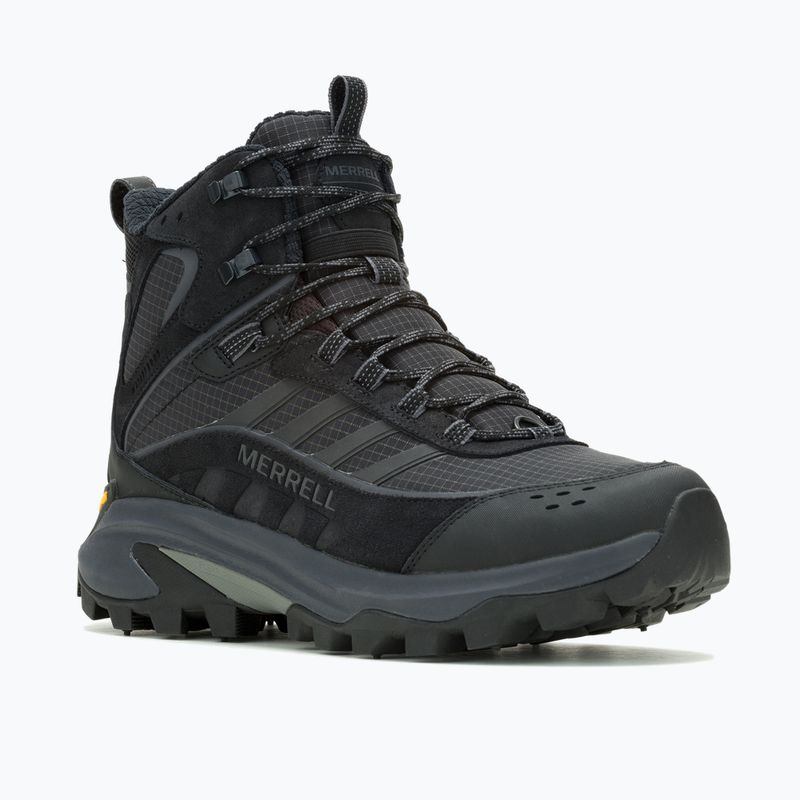 Vyriški turistiniai batai Merrell Moab Speed 2 Thermo Mid Wp triple black 8