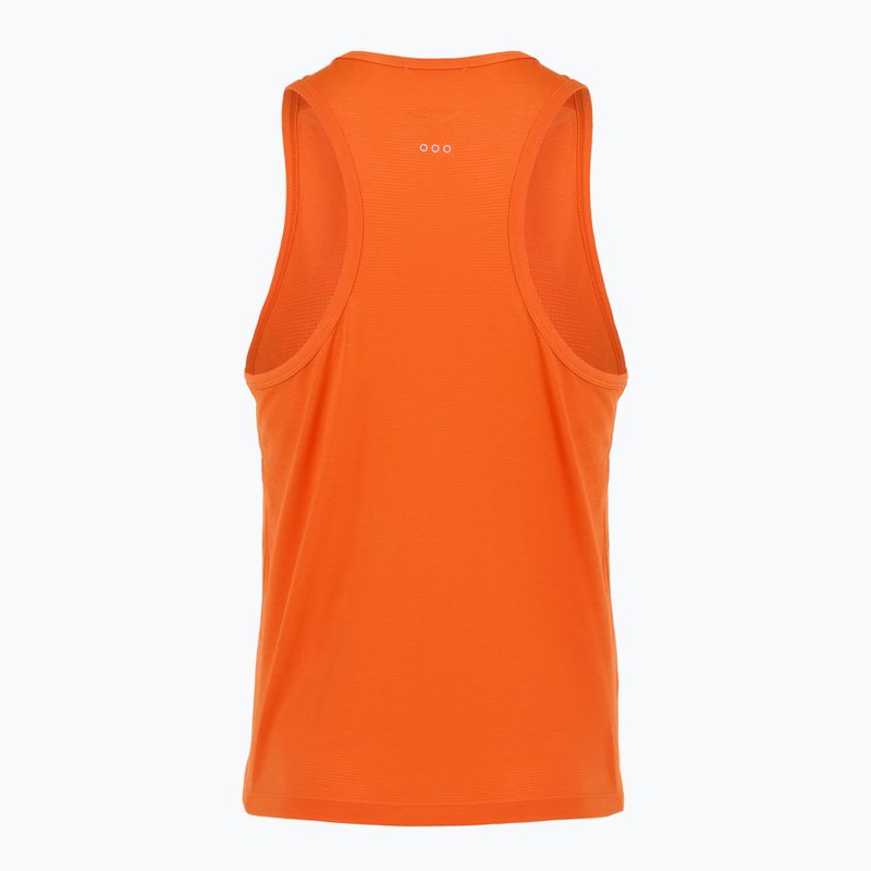Vyriškas bėgimo tank topas Saucony Stopwatch Singlet pepper heather 7