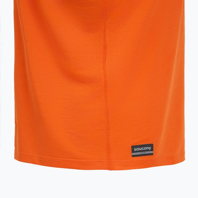 Vyriškas bėgimo tank topas Saucony Stopwatch Singlet pepper heather 9