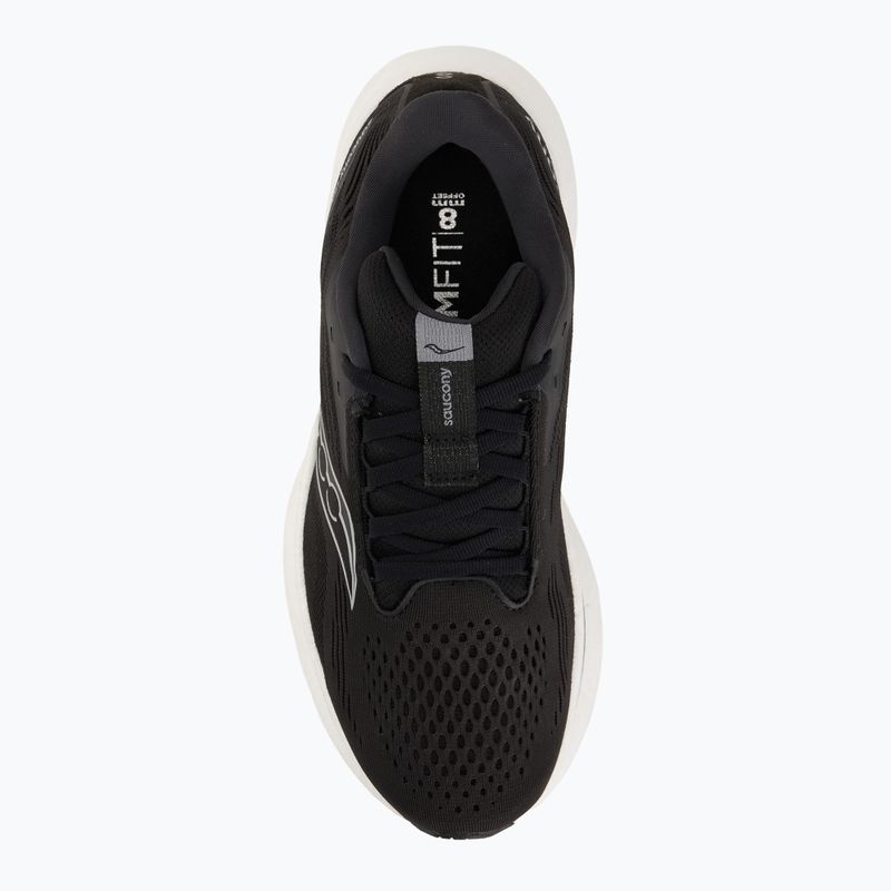 Moteriški bėgimo batai Saucony Ride 18 black/white 5