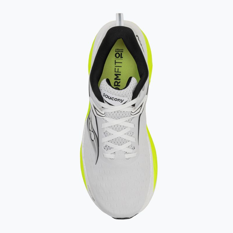Vyriški bėgimo batai Saucony Triumph 22 white / citron 5