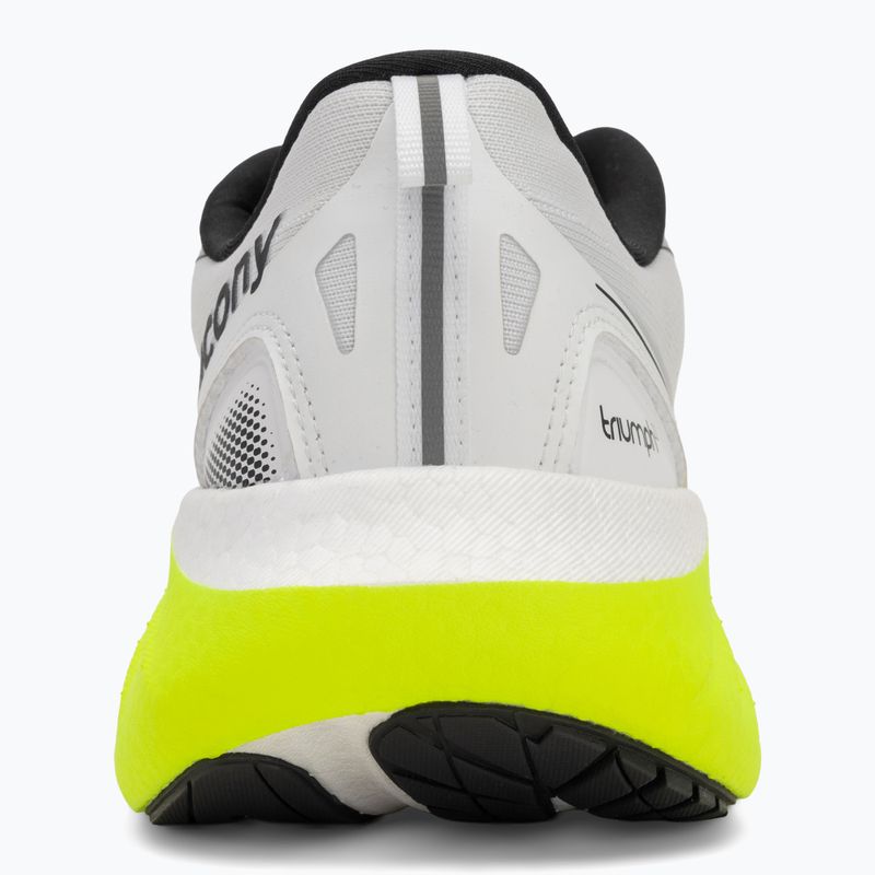 Vyriški bėgimo batai Saucony Triumph 22 white / citron 6