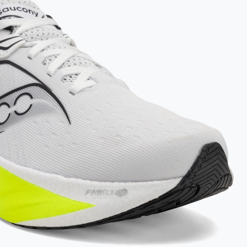 Vyriški bėgimo batai Saucony Triumph 22 white / citron 7
