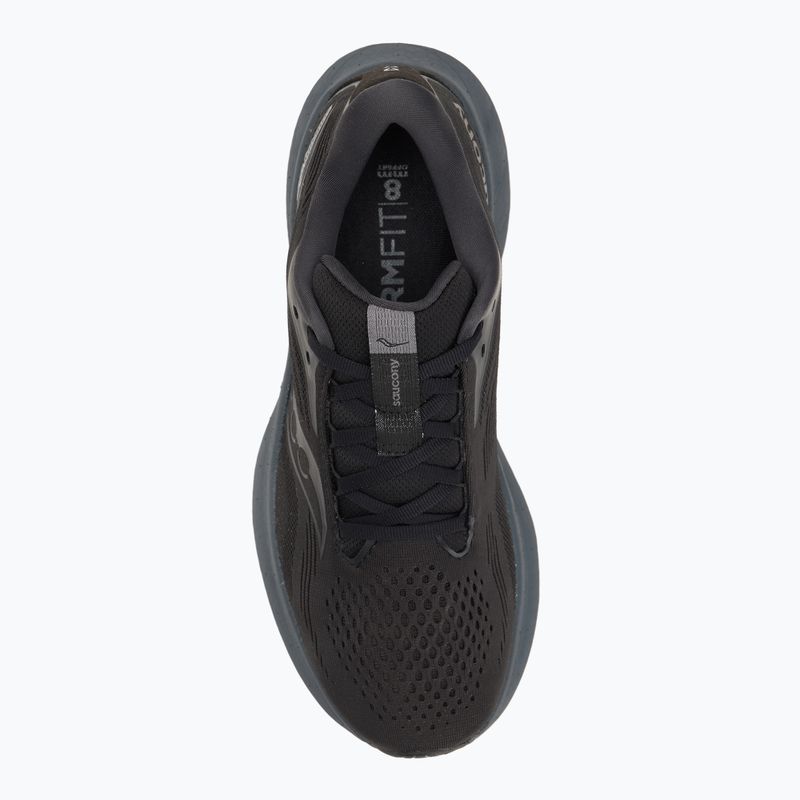 Vyriški bėgimo batai Saucony Ride 18 black/shadow 5