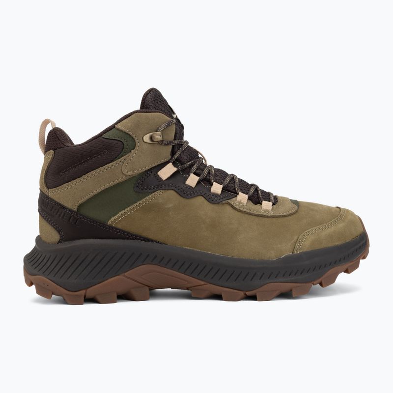 Vyriški turistiniai batai Merrell Speed Strike 2 Leather Mid Khaki 2