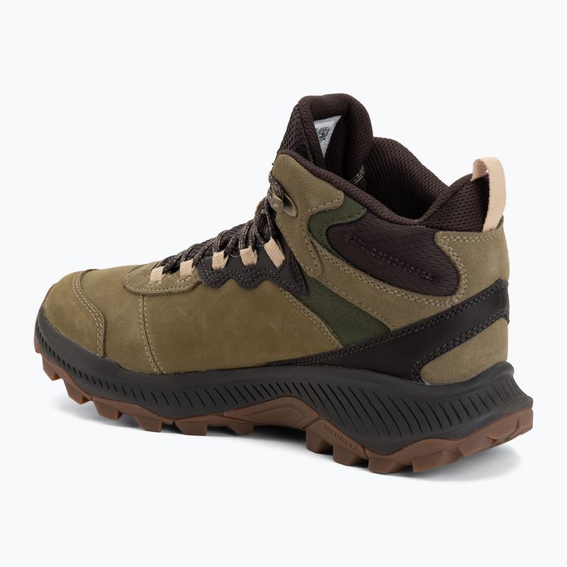 Vyriški turistiniai batai Merrell Speed Strike 2 Leather Mid Khaki 3