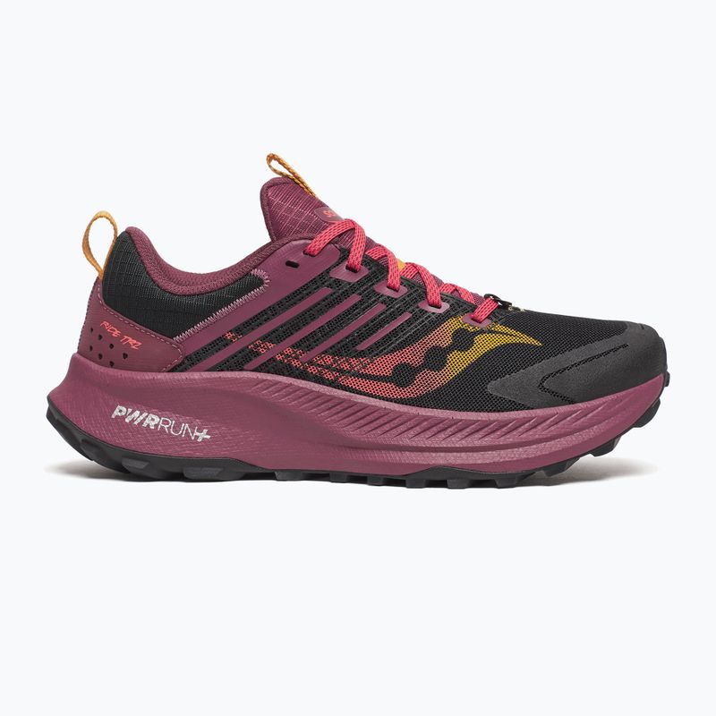 Moteriški bėgimo batai Saucony Ride Trail 2 black/terra 8