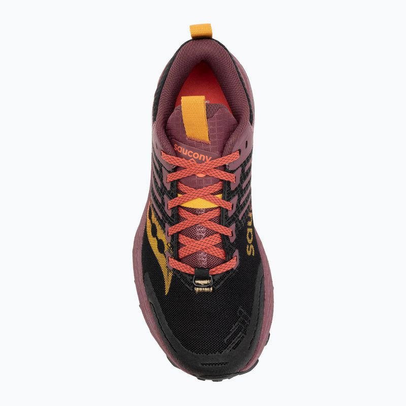 Moteriški bėgimo batai Saucony Ride Trail 2 black/terra 5