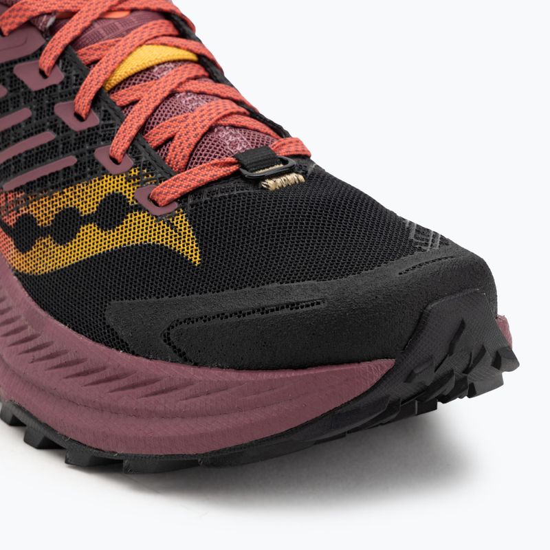 Moteriški bėgimo batai Saucony Ride Trail 2 black/terra 7