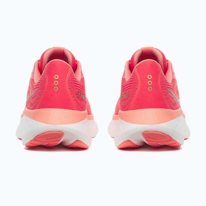 Moteriški bėgimo batai Saucony Ride 18 coral/salmon 11