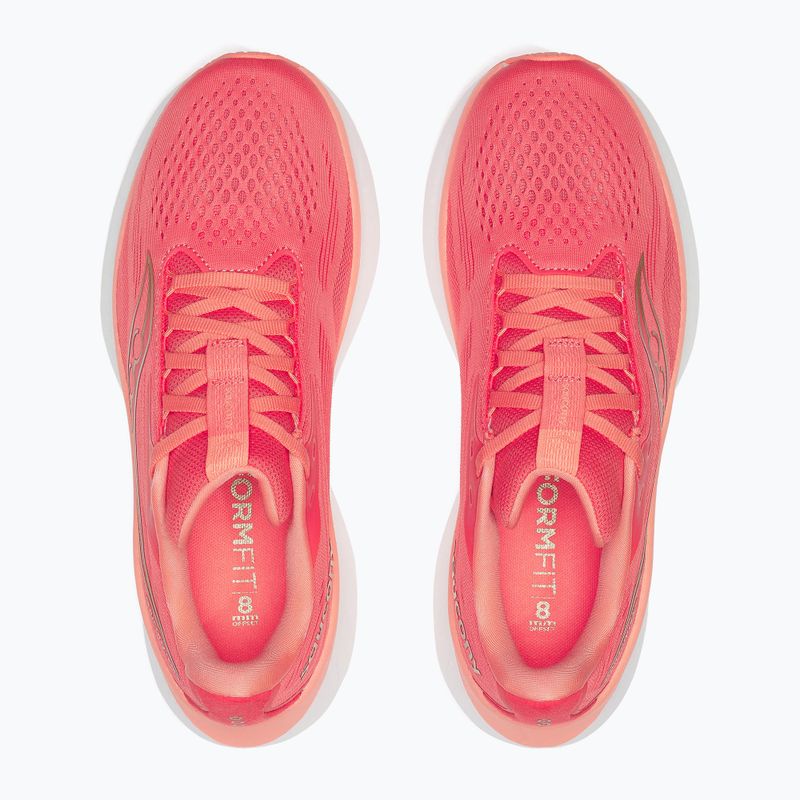 Moteriški bėgimo batai Saucony Ride 18 coral/salmon 12