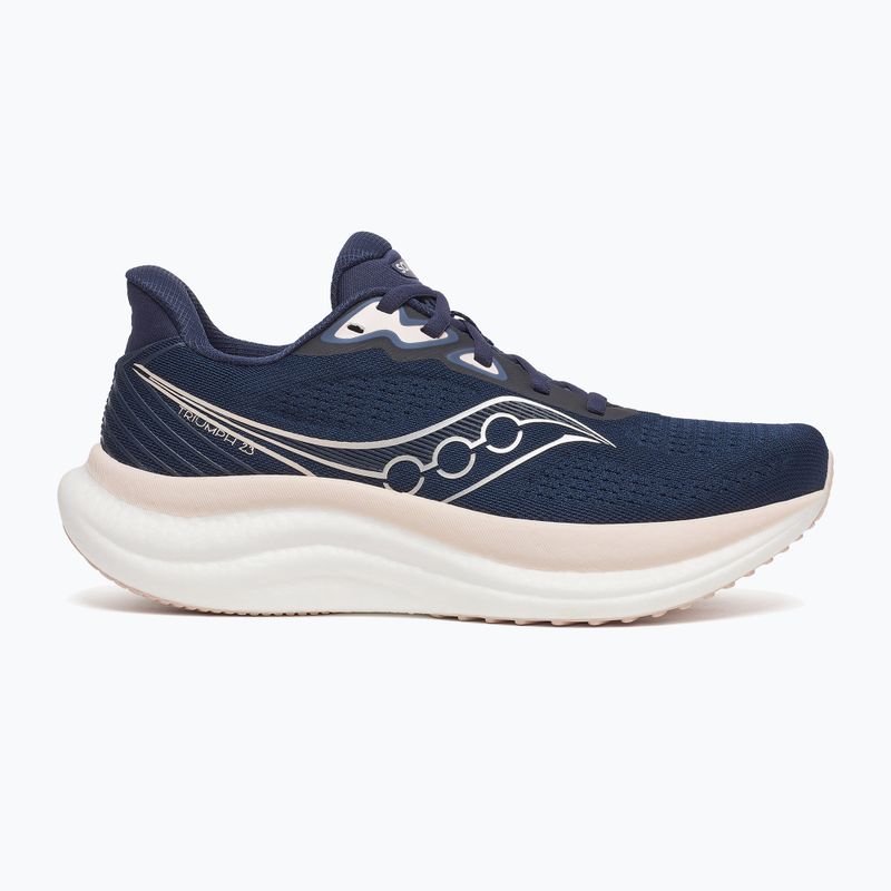 Moteriški bėgimo batai Saucony Triumph 23 navy/cameo 8