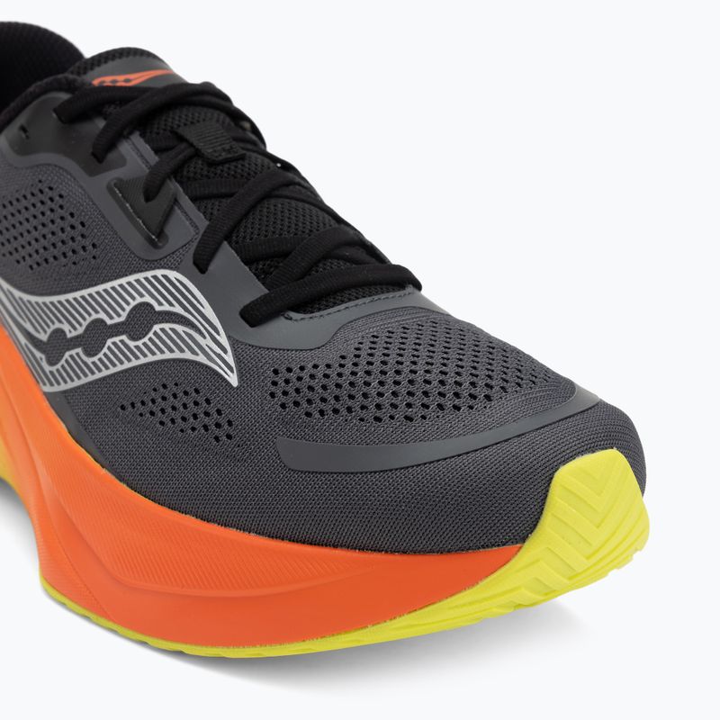 Vyriški bėgimo batai Saucony Tide 2 shadow/citron 7