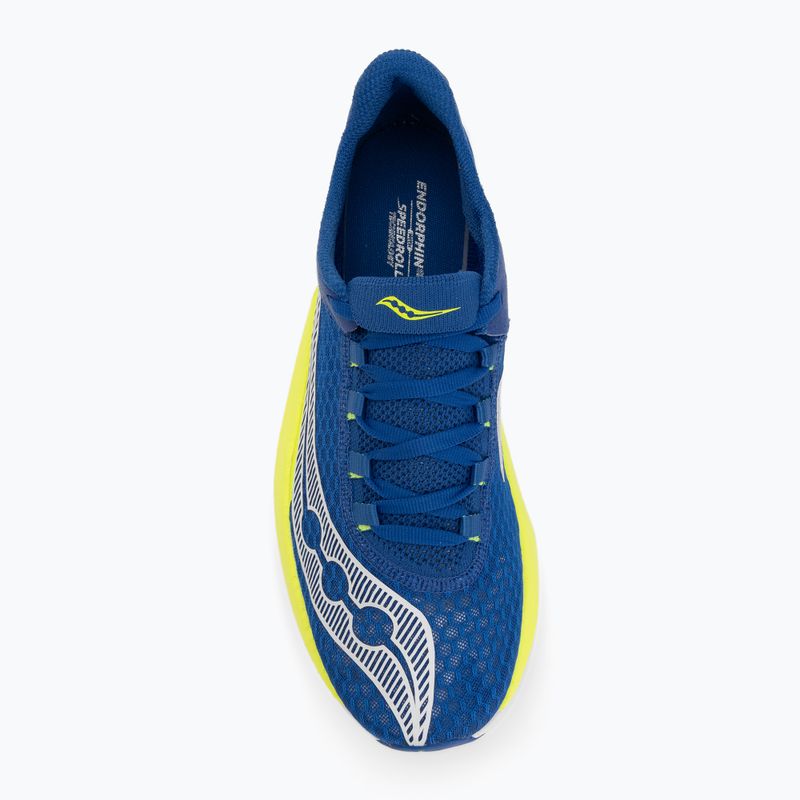 Vyriški bėgimo batai Saucony Endorphin Pro 4 lapis/citron 5