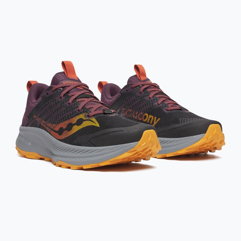 Vyriški bėgimo batai Saucony Ride Trail 2 black/autumn 3
