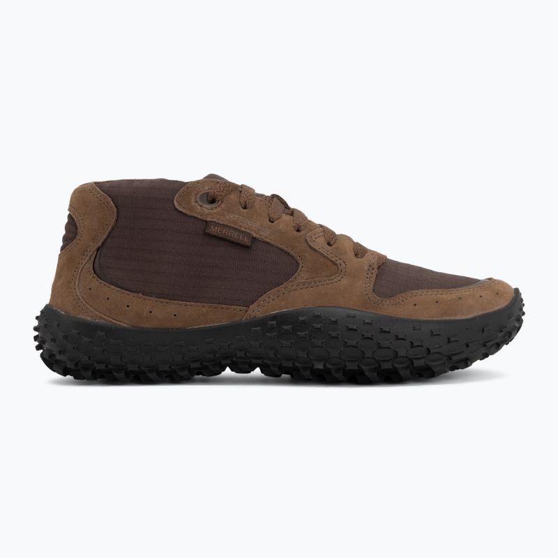 Vyriški barefoot batai Merrell Wrapt Sneaker Mid Wp coffee 2