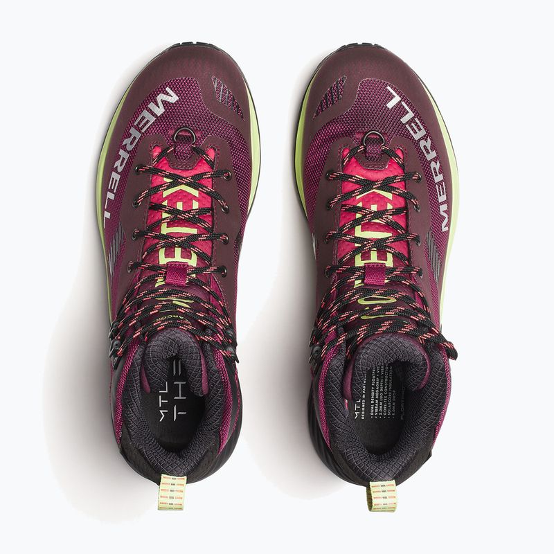 Vyriški turistiniai batai Merrell Mtl Thermo Rogue 4 Mid GTX crimson 13