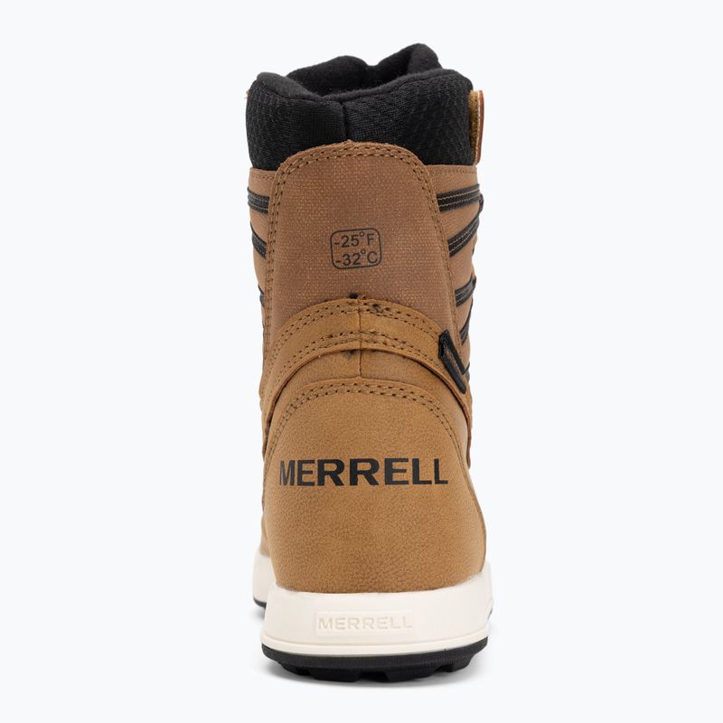 Vaikiški žieminiai batai Merrell Snow Bank 5.0 WP wheat/black 6