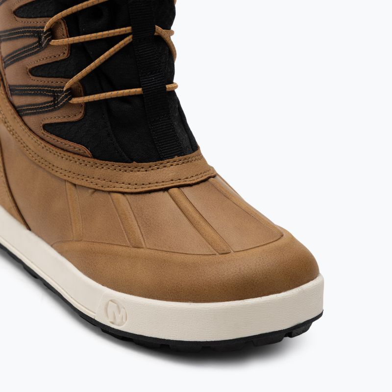 Vaikiški žieminiai batai Merrell Snow Bank 5.0 WP wheat/black 7