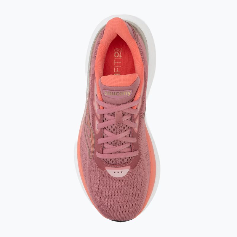 Moteriški bėgimo bateliai Saucony Triumph 23 mauve/black 5