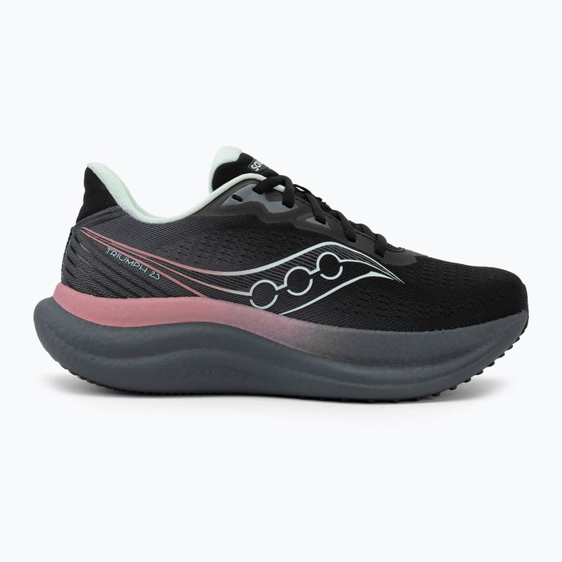 Moteriški bėgimo bateliai Saucony Triumph 23 black/calm 2