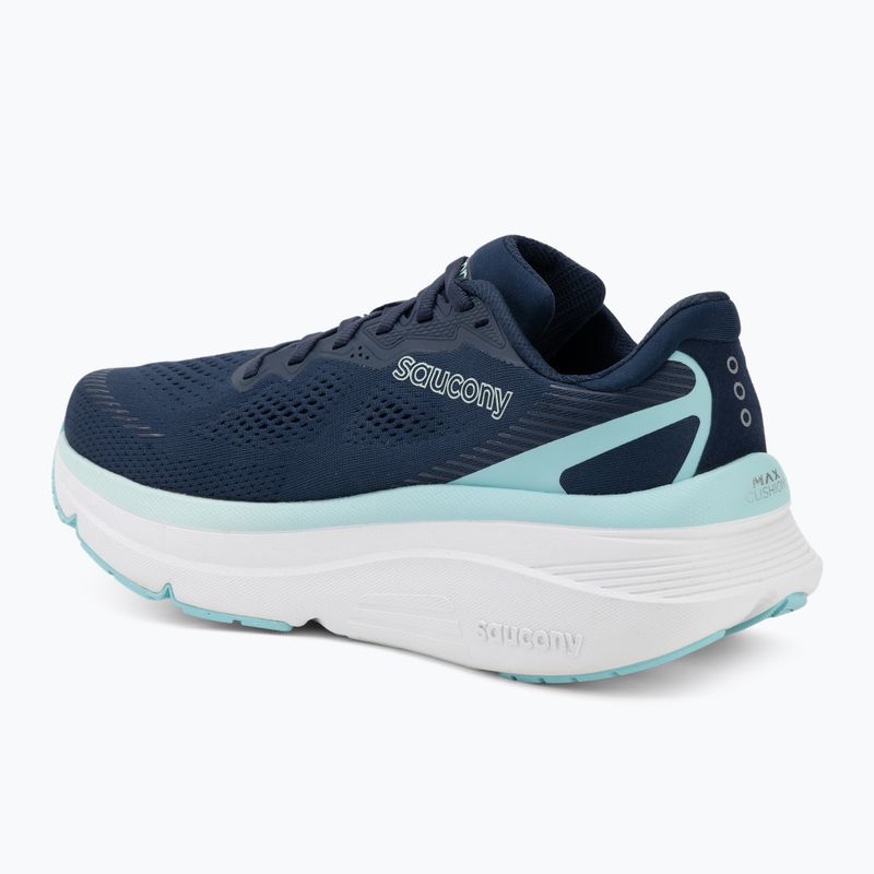 Moteriški bėgimo bateliai Saucony Guide 19 navy/aqua 3