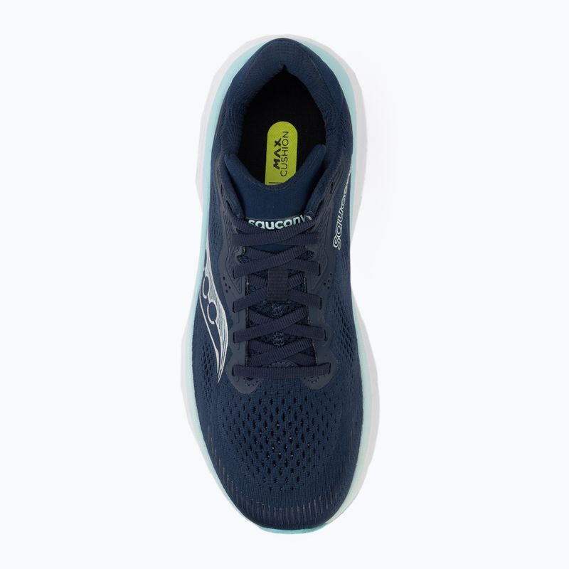 Moteriški bėgimo bateliai Saucony Guide 19 navy/aqua 5
