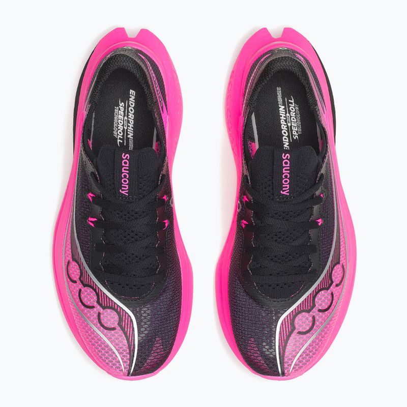 Moteriški bėgimo batai Saucony Endorphin Pro 5 black/shock 6