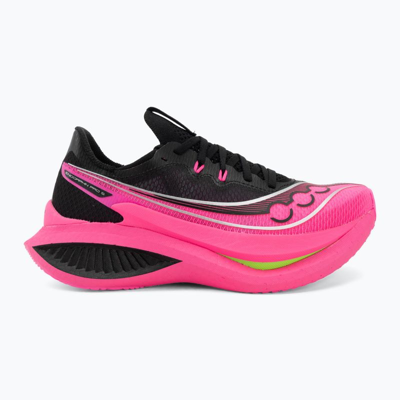 Moteriški bėgimo batai Saucony Endorphin Pro 5 black/shock 2