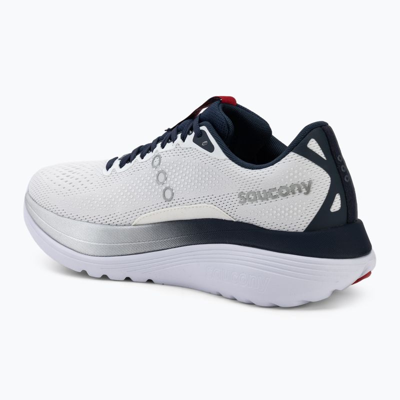 Vyriški bėgimo bateliai Saucony Endorphin Trainer white/navy 3
