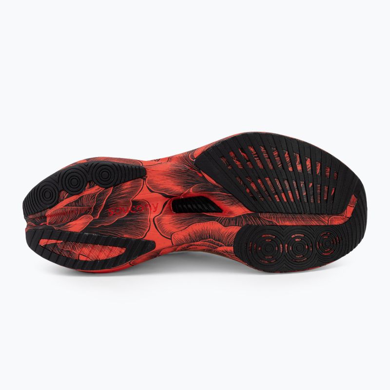 Vyriški bėgimo bateliai Saucony Endorphin Speed 5 white/black 4